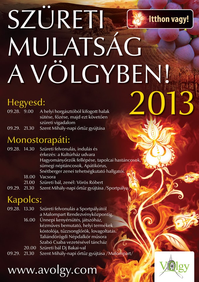 Szüreti mulatság ? 2013. szeptember 28.